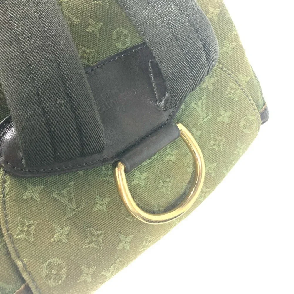 LOUIS VUITTON Authentic Brown Monogram Canvas Backpack